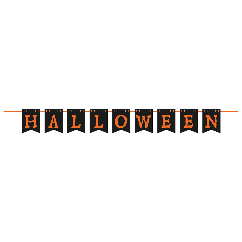 HALLOWEEN PAPER BANNER