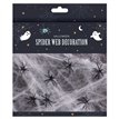 HALLOWEEN SPIDER WEB DECORATION