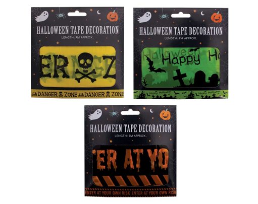 9m HALLOWEEN TAPE DECORATION