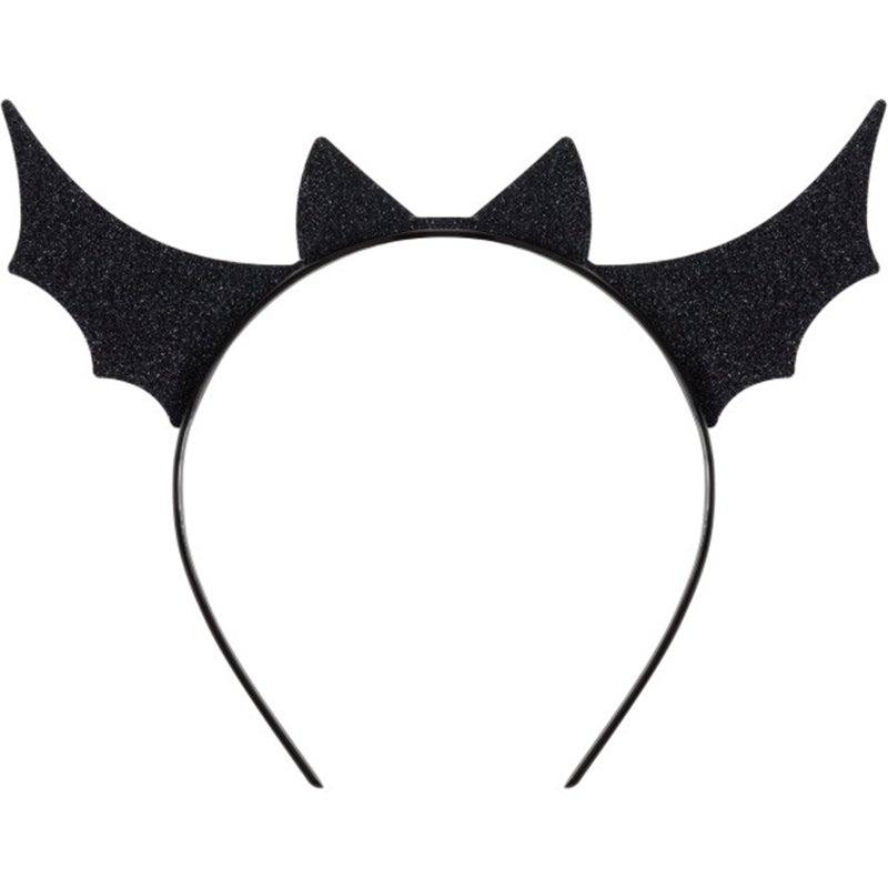 BLACK BAT HALLOWEEN HEADBAND