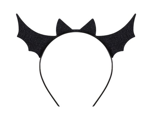 BLACK BAT HALLOWEEN HEADBAND