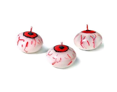 4cm HALLOWEEN FLOATING EYE CANDLE EYE 25S
