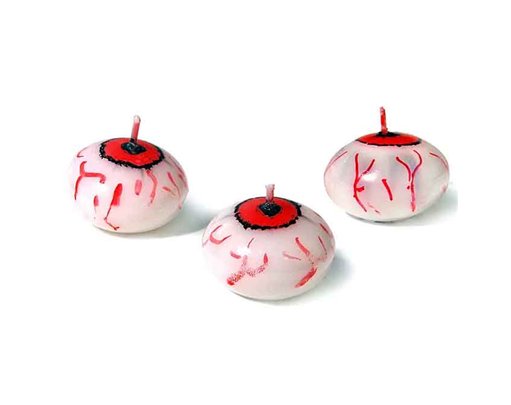 4cm HALLOWEEN FLOATING EYE CANDLE EYE 25S