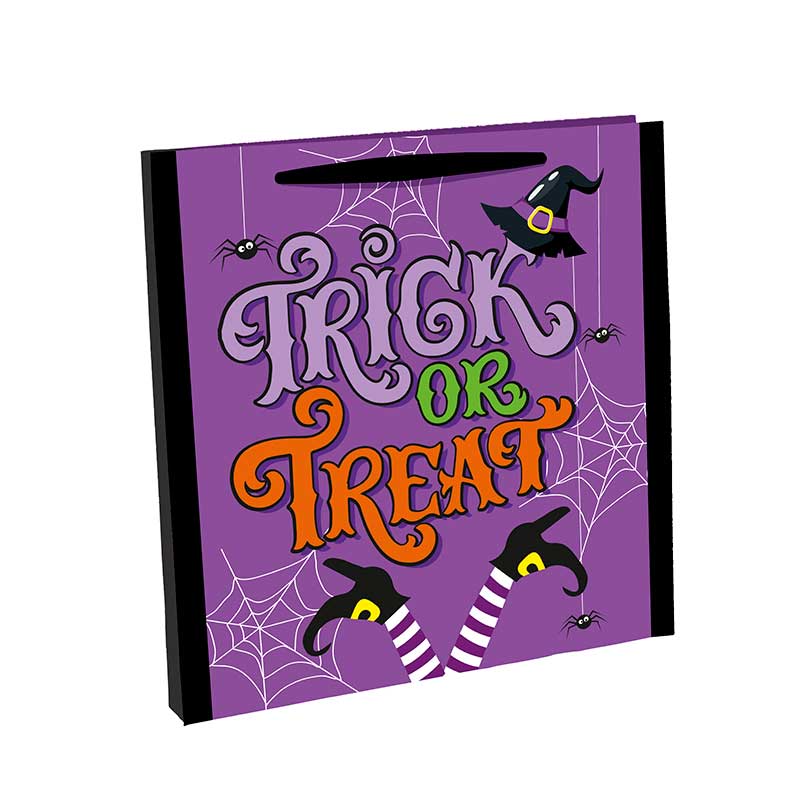 TRICK OR TREAT PP WOVEN TREAT BAG 12S