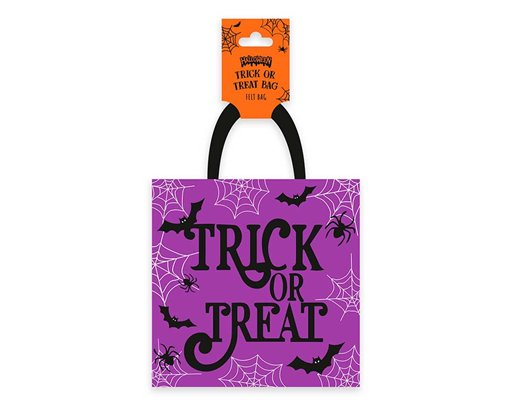 HALLOWEEN TRICK OR TREAT FELT BAG