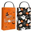 6PK 2ASST HALLOWEEN TREAT BAG