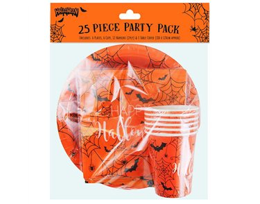 25PC HALLOWEEN PARTY SET