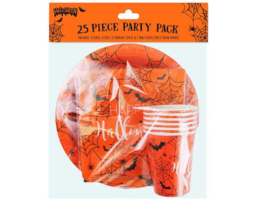 25PC HALLOWEEN PARTY SET