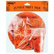25PC HALLOWEEN PARTY SET
