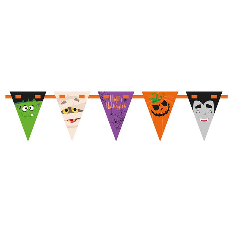 HALLOWEEN CHARACTER BANNER