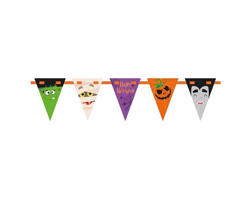 HALLOWEEN CHARACTER BANNER