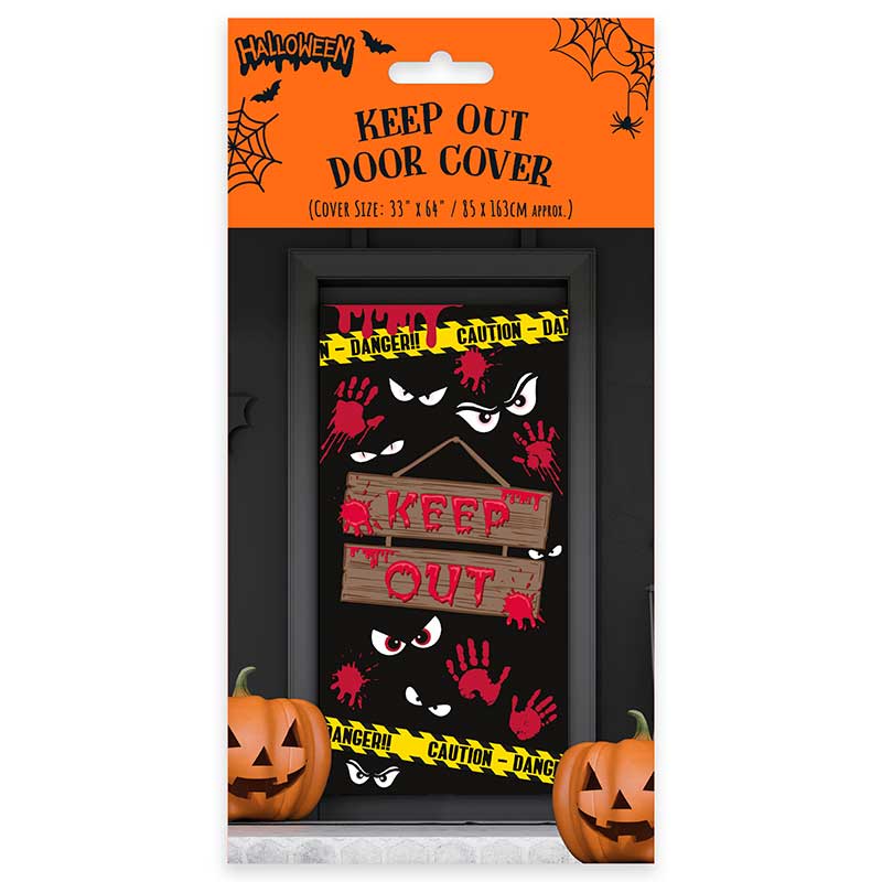 63x85cm HALLOWEEN DOOR COVER