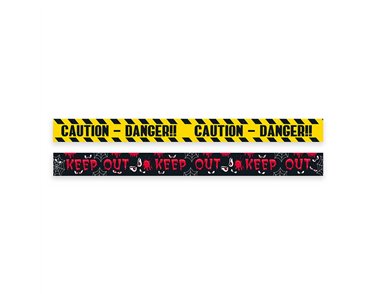 6m 2ASST HALLOWEEN WARNING TAPE
