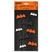 8PK HALLOWEEN DECORATIVE BATS