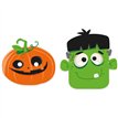 5PK 2ASST HALLOWEEN MASKS