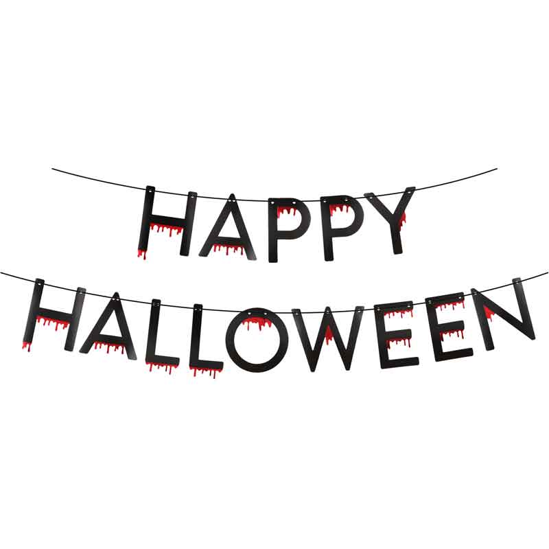 1m HAPPY HALLOWEEN DECORATION