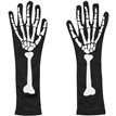BLACK GLOW IN THE DARK GLOVES