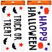 HALLOWEEN JUMBO GEL WINDOW STICKERS