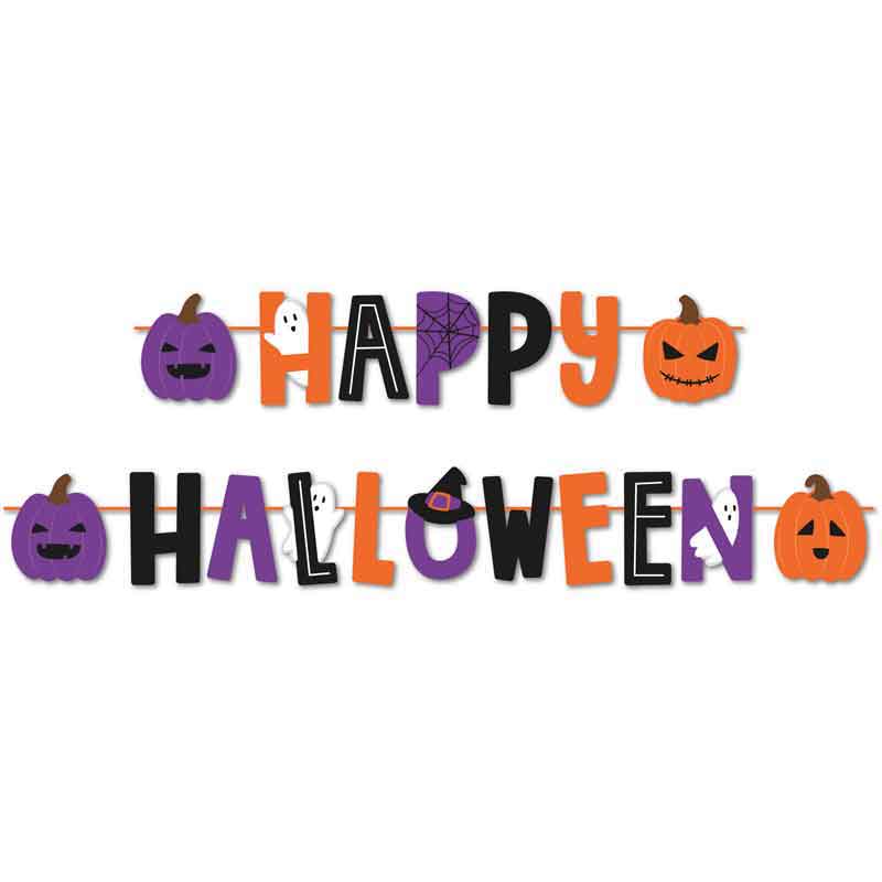 HAPPY HALLOWEEN BANNER