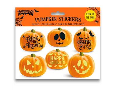6ASST PUMPKIN SILHOUETTES