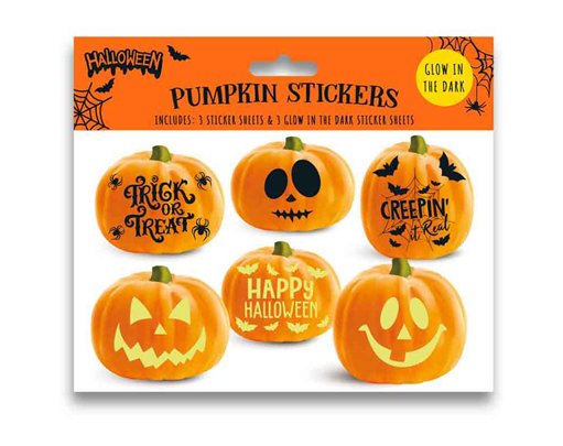 6ASST PUMPKIN SILHOUETTES