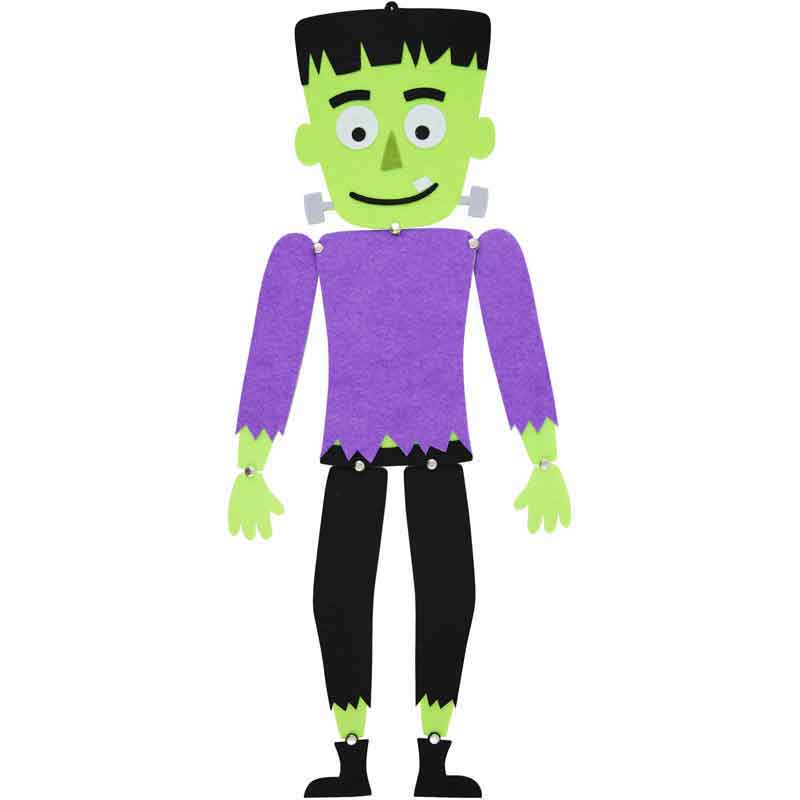 FRANKENSTEIN FELT DECORATION