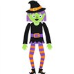 WITCH FELT DECORATION