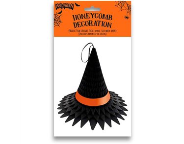 WITCHES HAT HONEYCOMB DECORATION
