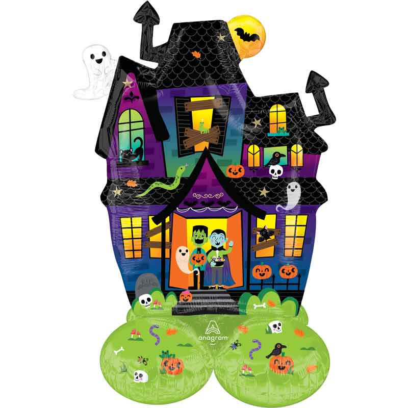 HAUNTED MANOR AIRLOONZ FOIL BALLOON