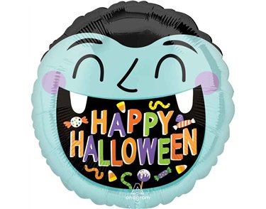 18in HAUNTED MANOR MONSTER FOIL BALLOON