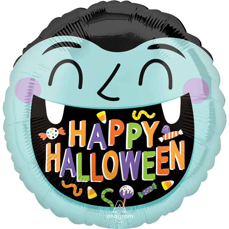 18in HAUNTED MANOR MONSTER FOIL BALLOON