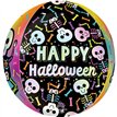 BARE BONES HALLOWEEN ORBZ FOIL BALLOON
