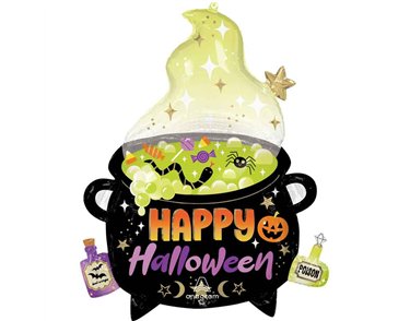 WITCHES BREW CAULDRON SUPERSHAPE FOIL BALLOON