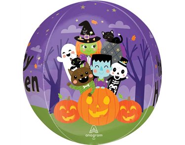 MONSTER MINGLE HALLOWEEN ORBZ FOIL BALLOON