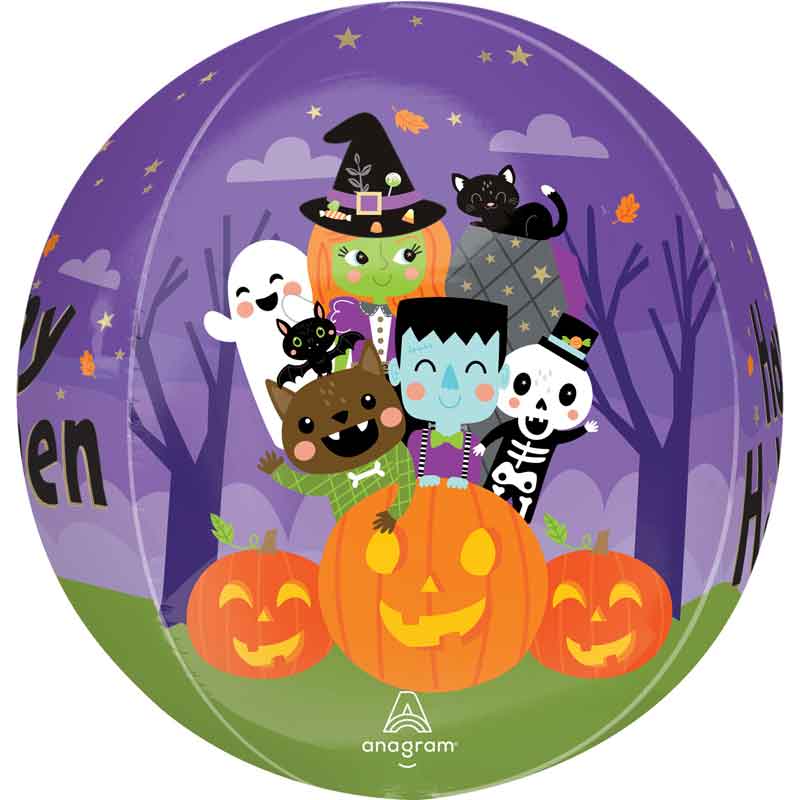 MONSTER MINGLE HALLOWEEN ORBZ FOIL BALLOON