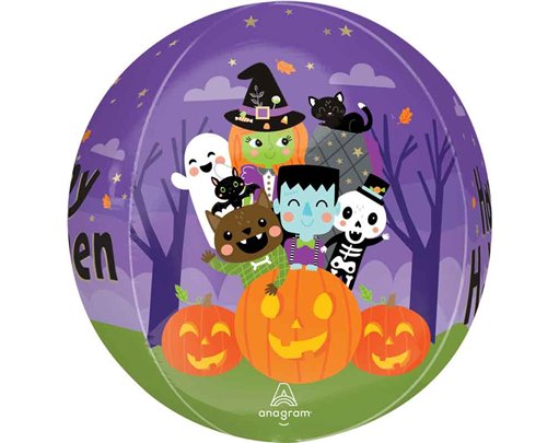 MONSTER MINGLE HALLOWEEN ORBZ FOIL BALLOON