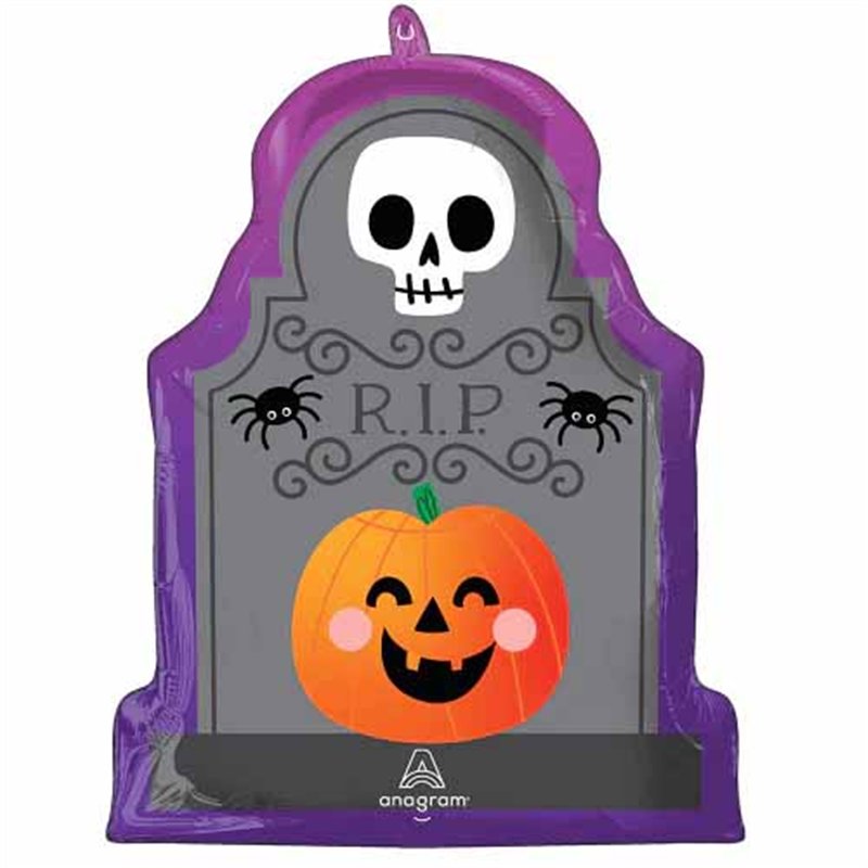 FUN & SPOOKY TOMBSTONE STANDARD SHAPE FOIL BALLOON
