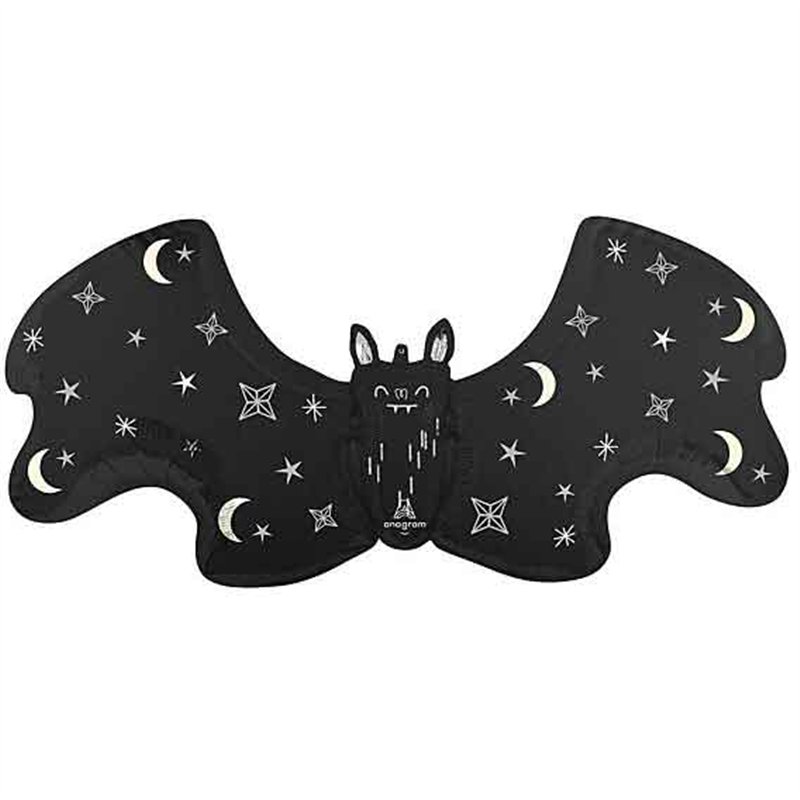 SATIN BAT ATTACK SUPERSHAPE FOIL BALLOON