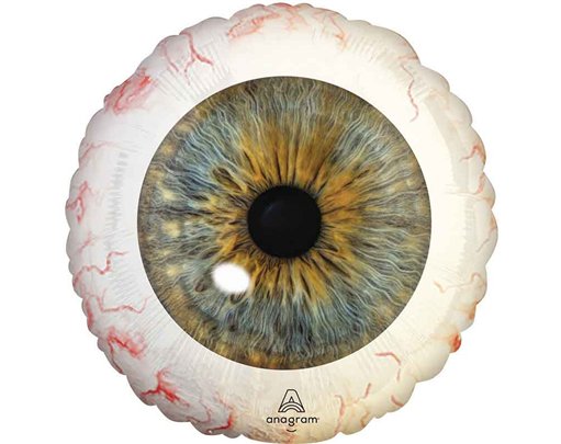 CREEPY EYEBALL JUMBO FOIL BALLOON