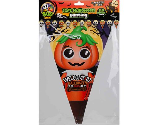 12FT BOO CREW HALLOWEEN BUNTING