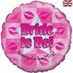 BRIDE TO BE 18IN FOIL BALLOON