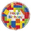18IN BUILDING BLOCKS B/DAY FOIL BALLOON