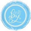 18in BLUE BABY SHOWER FOIL BALLOON