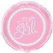 18in PINK BABY SHOWER FOIL BALLOON