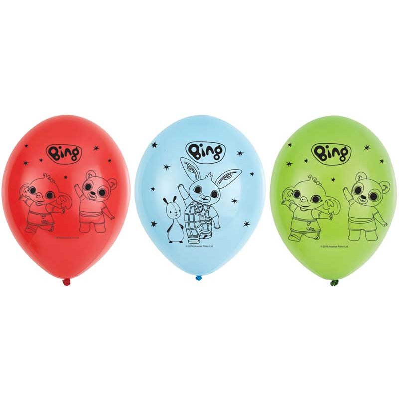 (8) 11IN BING BALLOONS