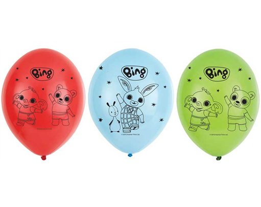 (8) 11IN BING BALLOONS
