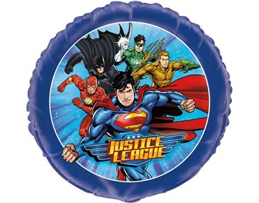 18in JUSTICE LEAGUE FOIL BALLOON