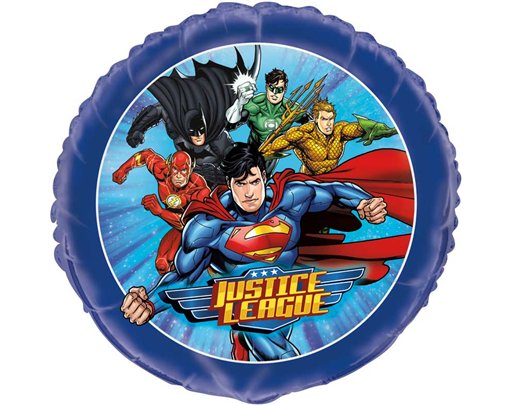 18in JUSTICE LEAGUE FOIL BALLOON