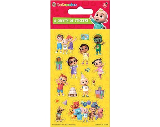 6PK COCOMELON PARTY PACKS