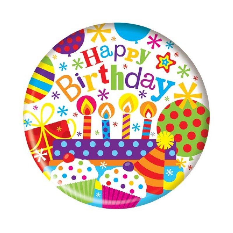 JUMBO BADGE HAPPY BIRTHDAY
